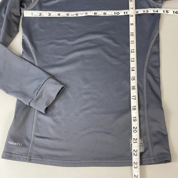 Nike F11 Fit Dry Children's Long Sleeve Top - Picture 8 of 9